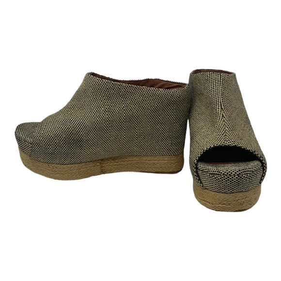 Jeffrey Campbell Virgo wedge platform sandals size 9 - Picture 3 of 12